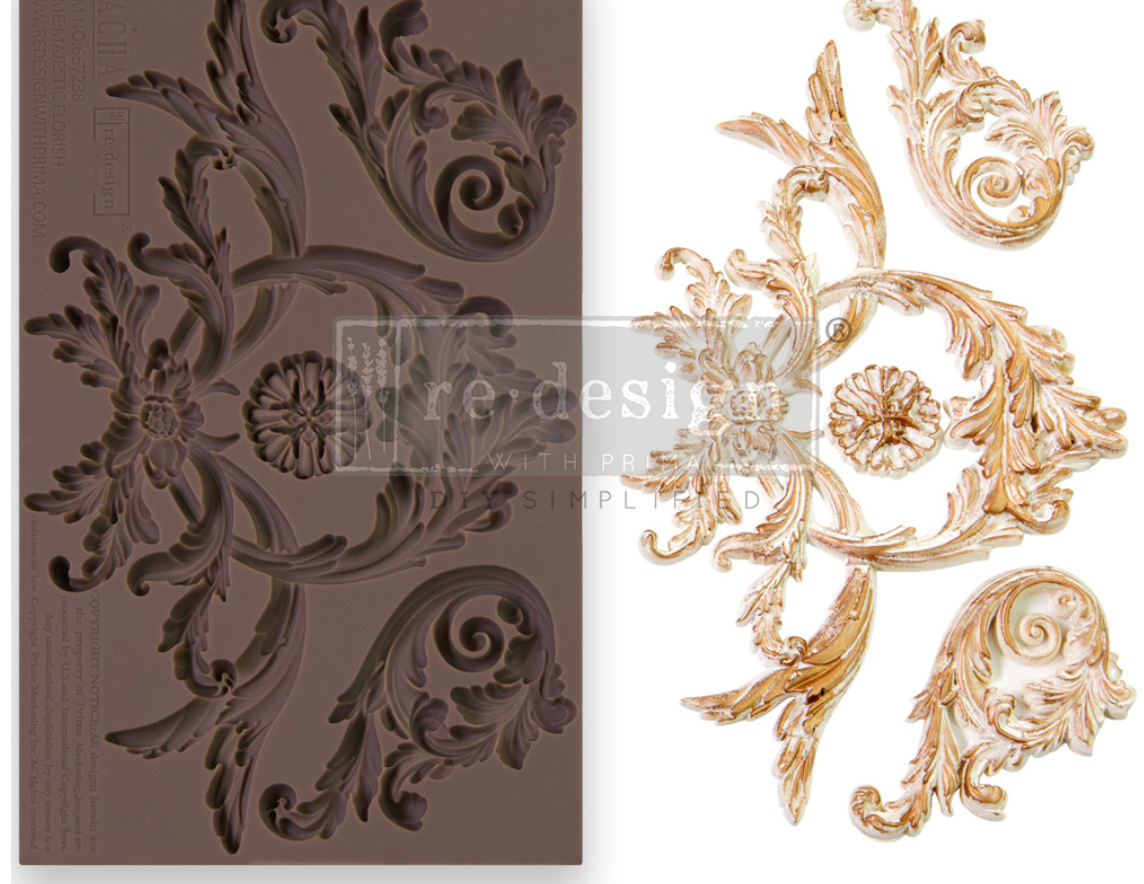 Majestic Flourish Decor Moulds