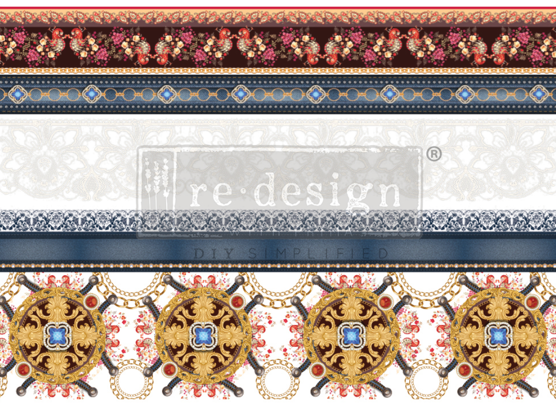 Cece Restyled Divine in Denim Decor Transfers