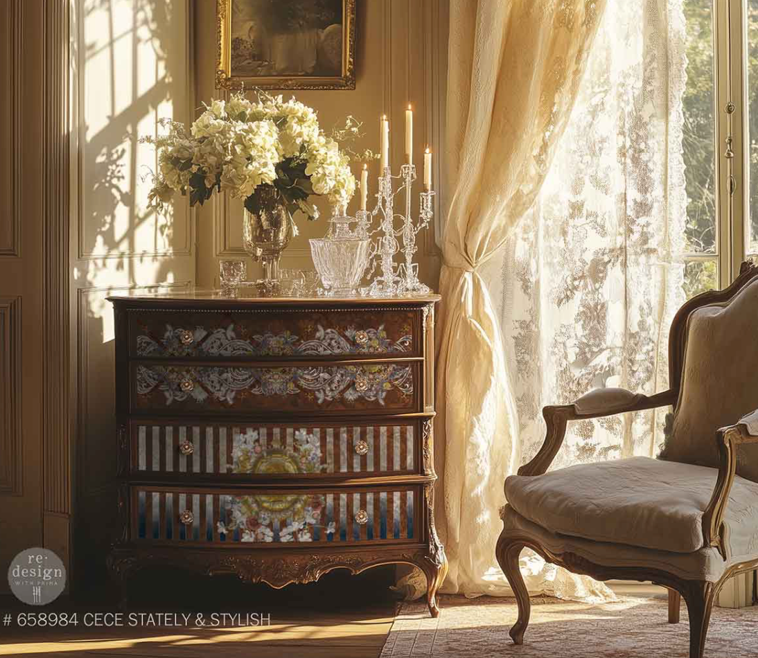 Cece Restyled Stately & Stylish Decor Transfers