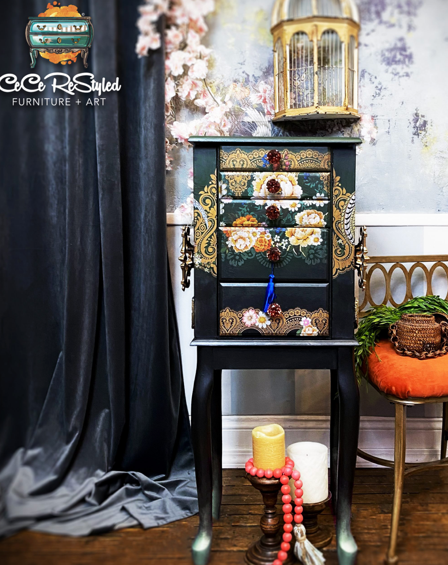 Cece Restyled Pheasants & Peonies Decor Transfers