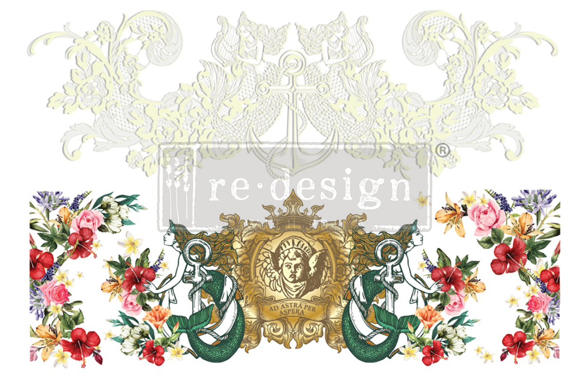 Cece Restyled Mermaid Lace Decor Transfers