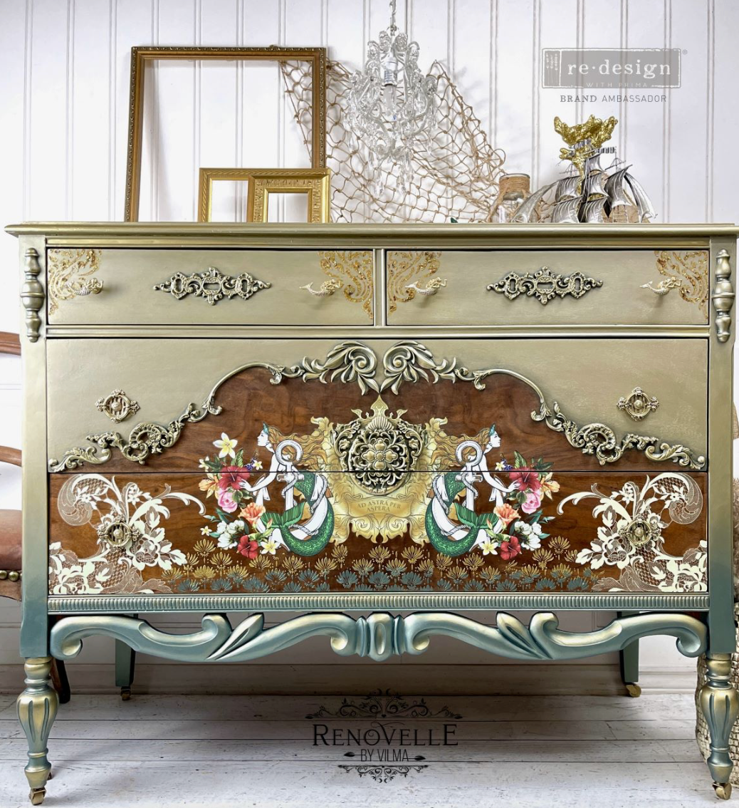 Cece Restyled Mermaid Lace Decor Transfers