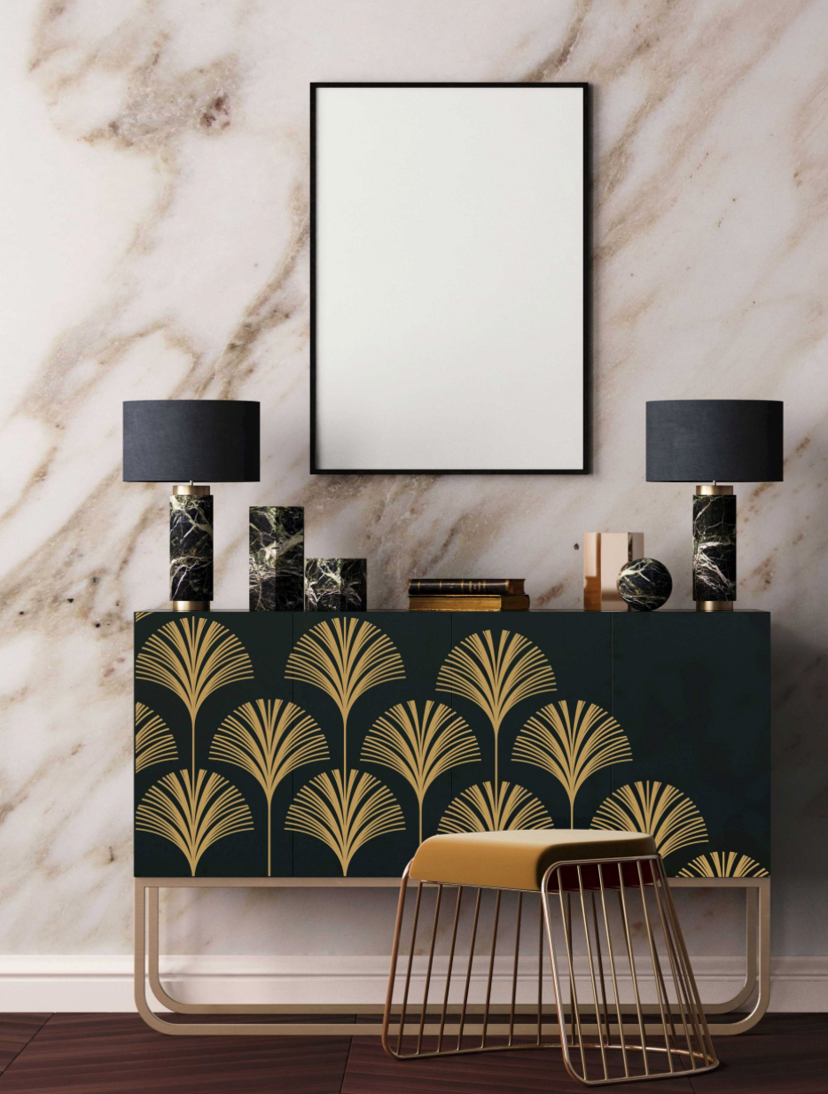 Interlinked Fans Decor Transfers