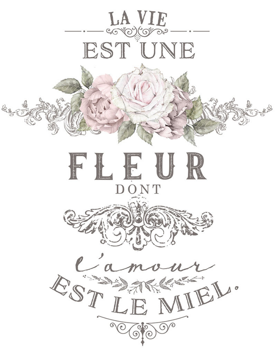 L'amour Est Le Miel Decor Transfers
