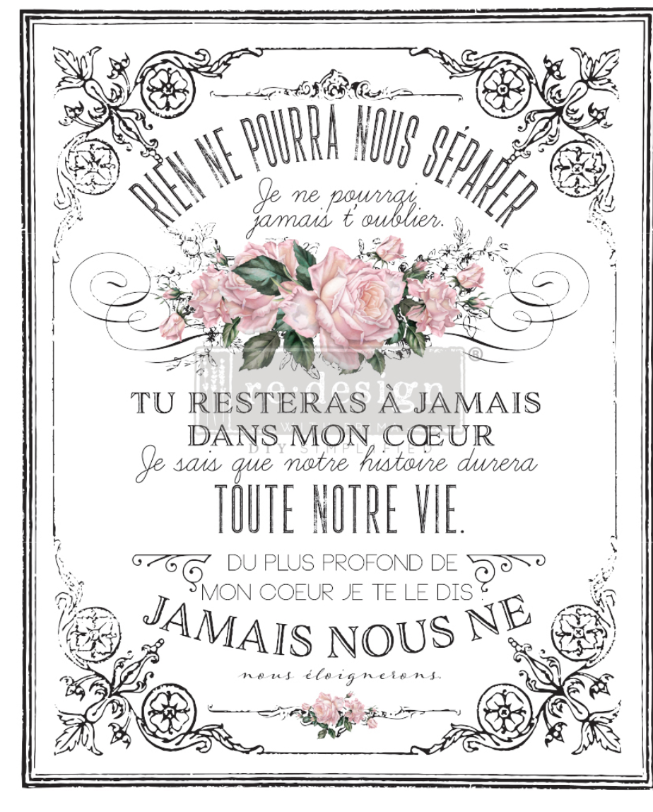 My Heart Decor Transfers