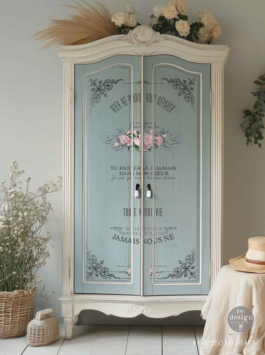 My Heart Decor Transfers