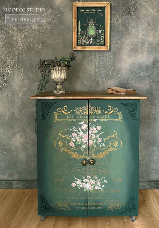 Kacha Les Roses Decor Transfers