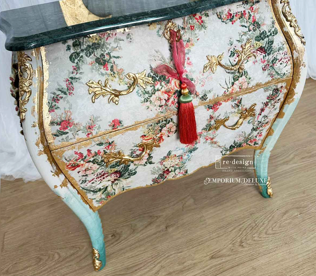 Jardin Fleuri Double Delight Decoupage Fiber Paper Set