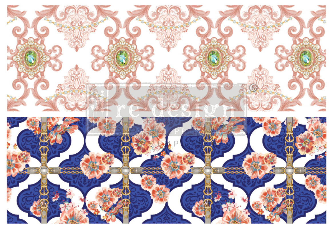 Cece Restyled Fashion & Florals Decor Transfers