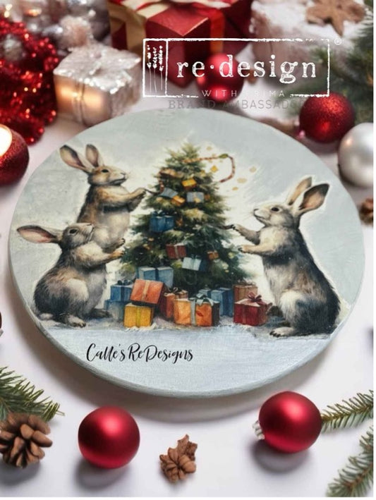 Bunny Wonderland Decoupage Fiber Pack