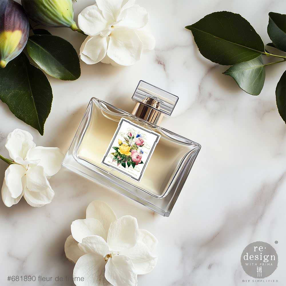 Fleur de Frame Luxe Transfers