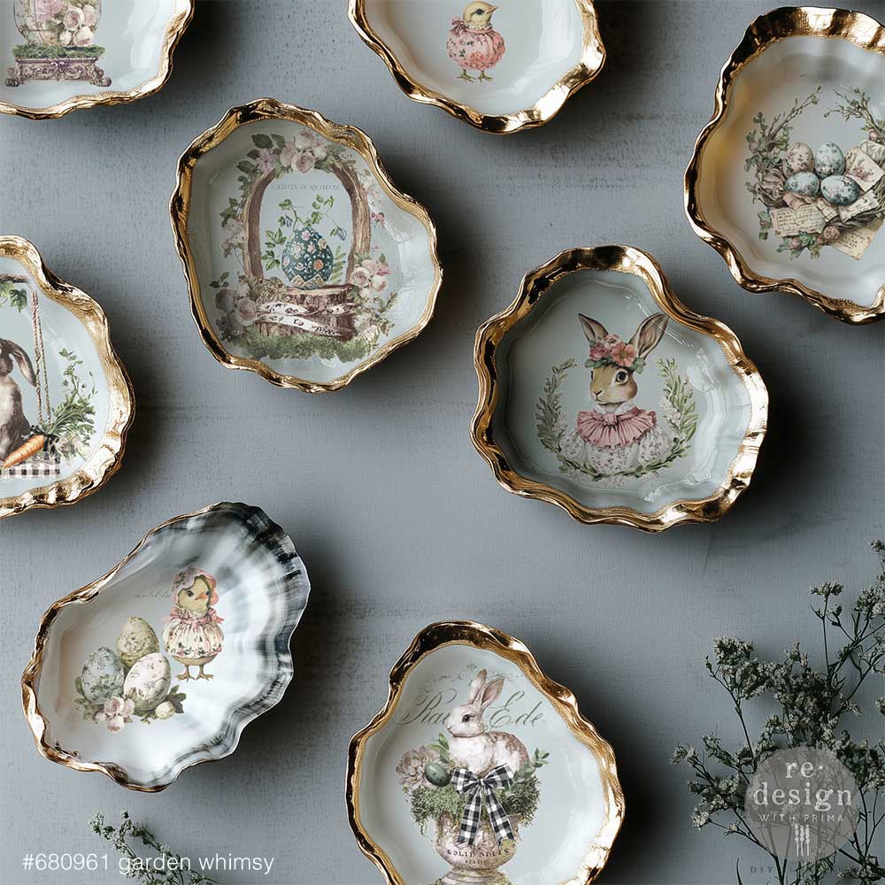 Garden Whimsy Middy Transfers