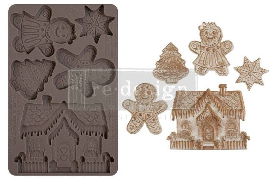 Decor Moulds - Festive Gingerbread Treats