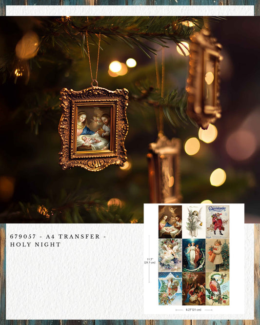 Holy Night A4 Transfer