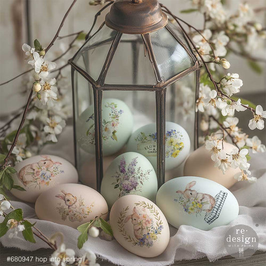 Hop Into Spring Middy Transfers