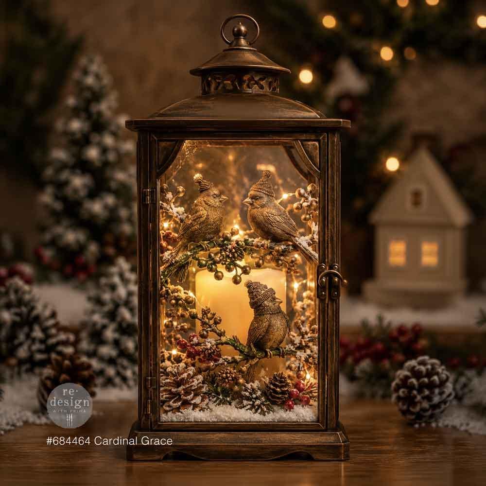 Cardinal Grace Silicone Mold – Christmas Furniture Casting & Crafts - Redesign With Prima