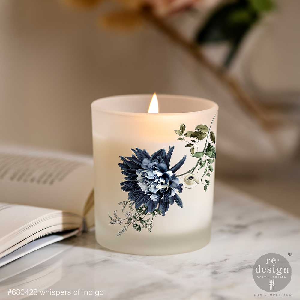 Whispers of Indigo Luxe Transfers